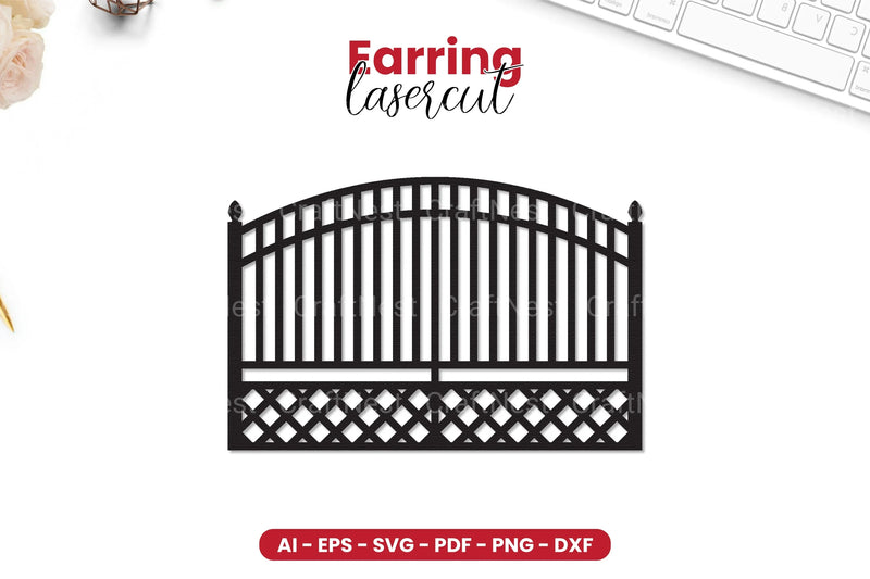 Gate Lasercut SVG Bundle - CraftNest - Digital Crafting and Art