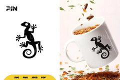 Gecko Silhouette SVG Bundle - CraftNest - Digital Crafting and Art