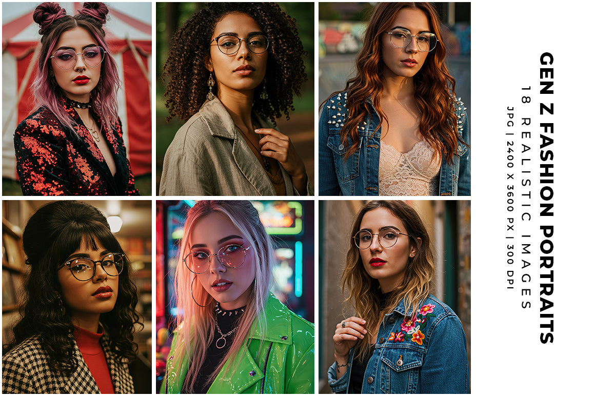 Gen Z Fashion Portraits - Women