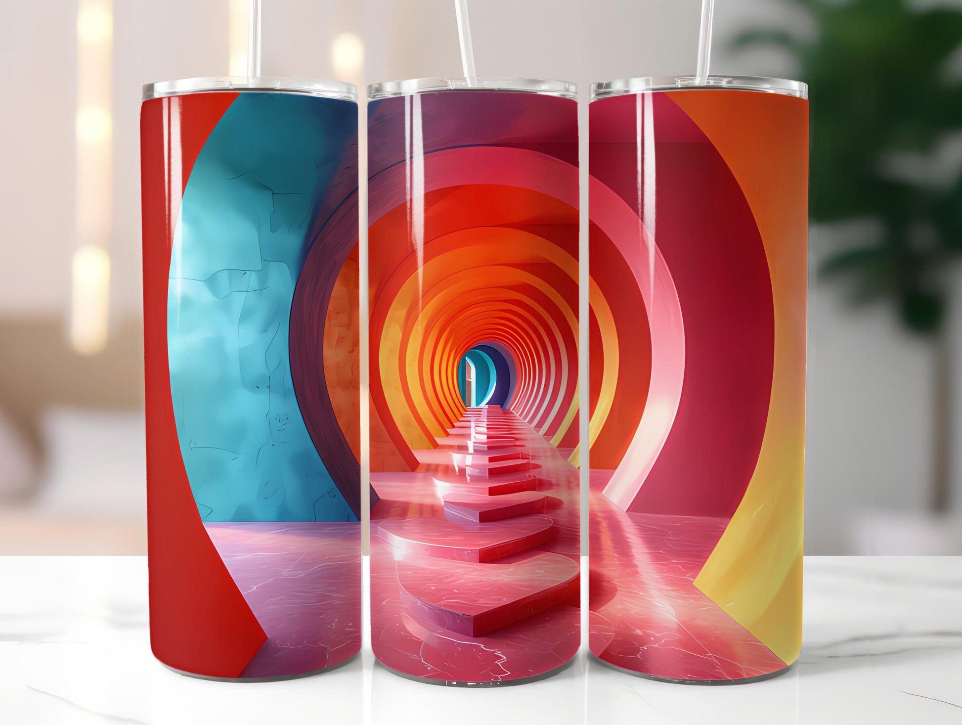 Geometric Easter 3 Tumbler Wrap - CraftNest