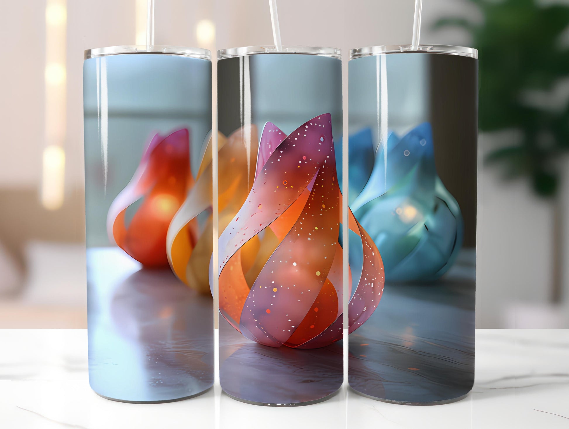 Geometric Easter 5 Tumbler Wrap - CraftNest