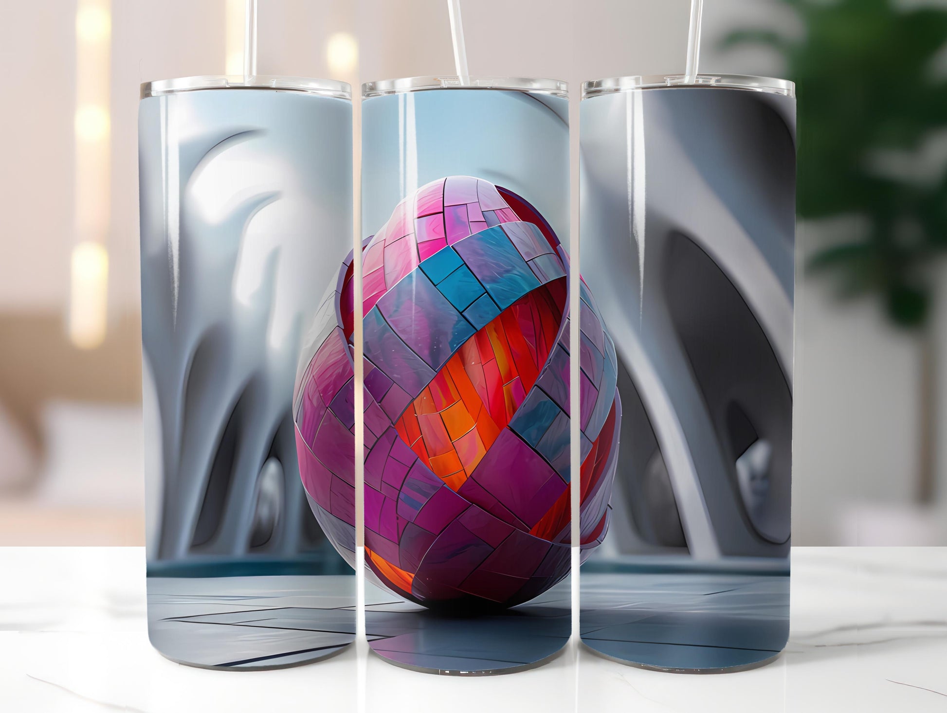 Geometric Easter 5 Tumbler Wrap - CraftNest