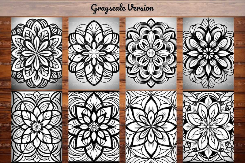 Geometric Mandala Coloring Books - CraftNest