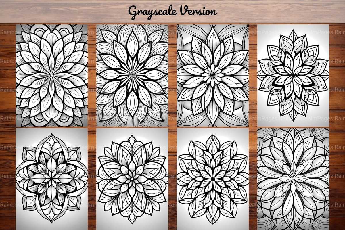 Geometric Mandala Coloring Books - CraftNest