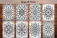 Geometric Mandala Coloring Books - CraftNest