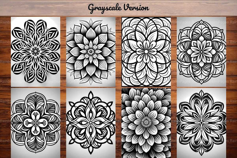 Geometric Mandala Coloring Books - CraftNest