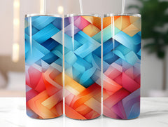 Geometric Spring 7 Tumbler Wrap - CraftNest