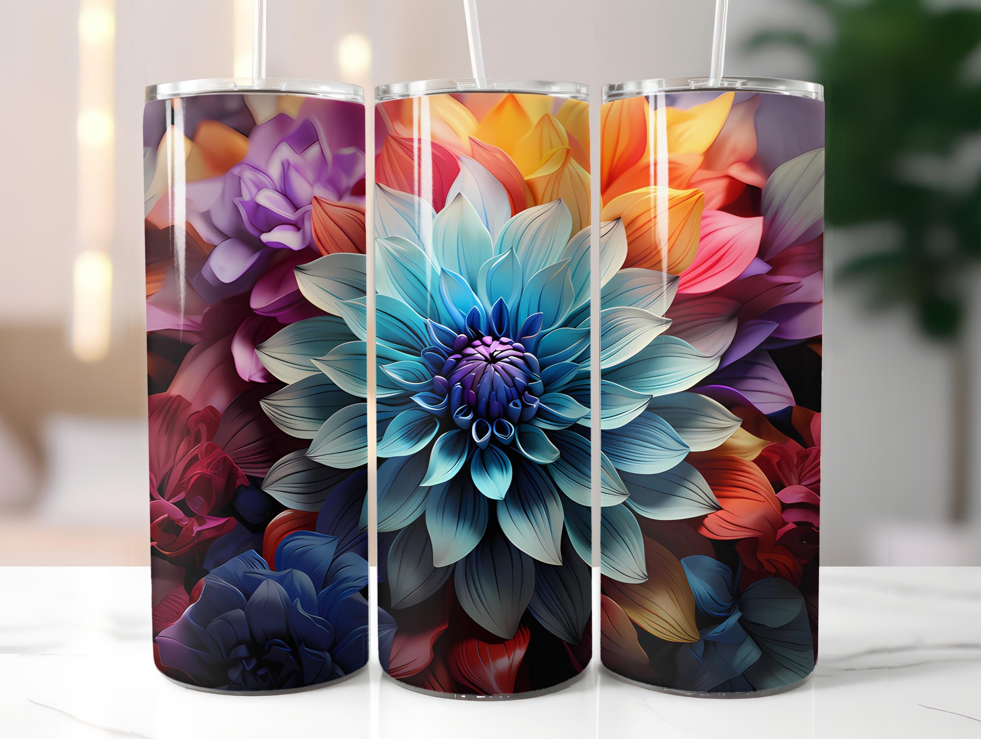 Geometric Spring 6 Tumbler Wrap - CraftNest