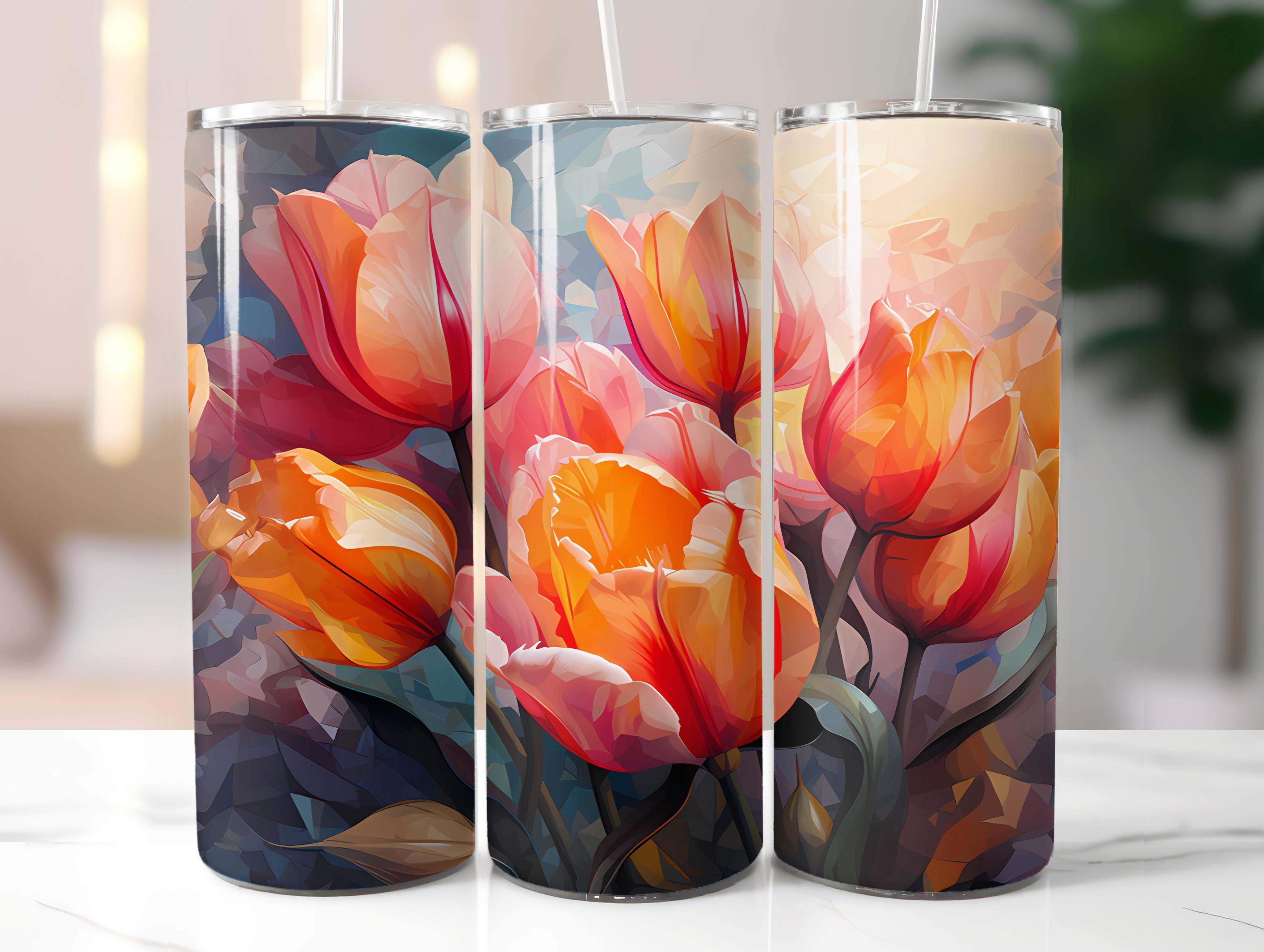 Geometric Spring 6 Tumbler Wrap - CraftNest