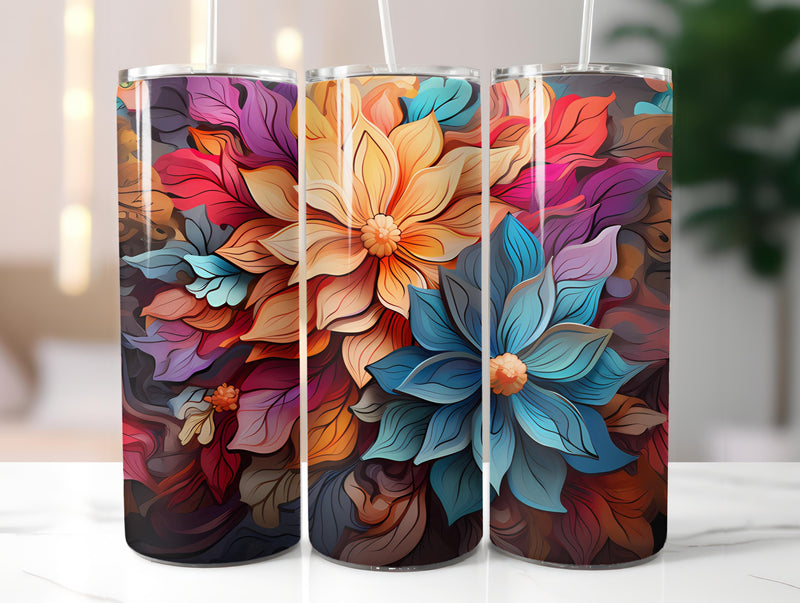 Geometric Spring 7 Tumbler Wrap - CraftNest