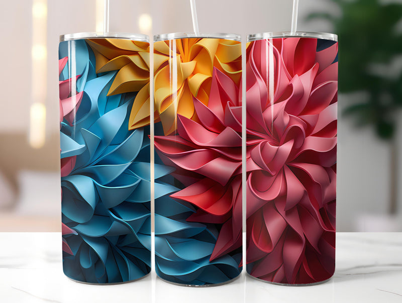 Geometric Spring 7 Tumbler Wrap - CraftNest