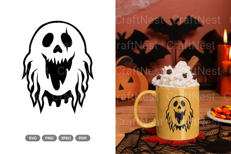 Ghost Halloween SVG Bundle - CraftNest - Digital Crafting and Art