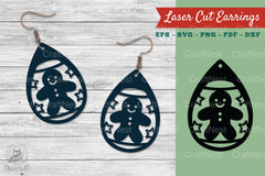Gingerbread Earrings Design Clipart Bundle - CraftNest - Digital Crafting and Art