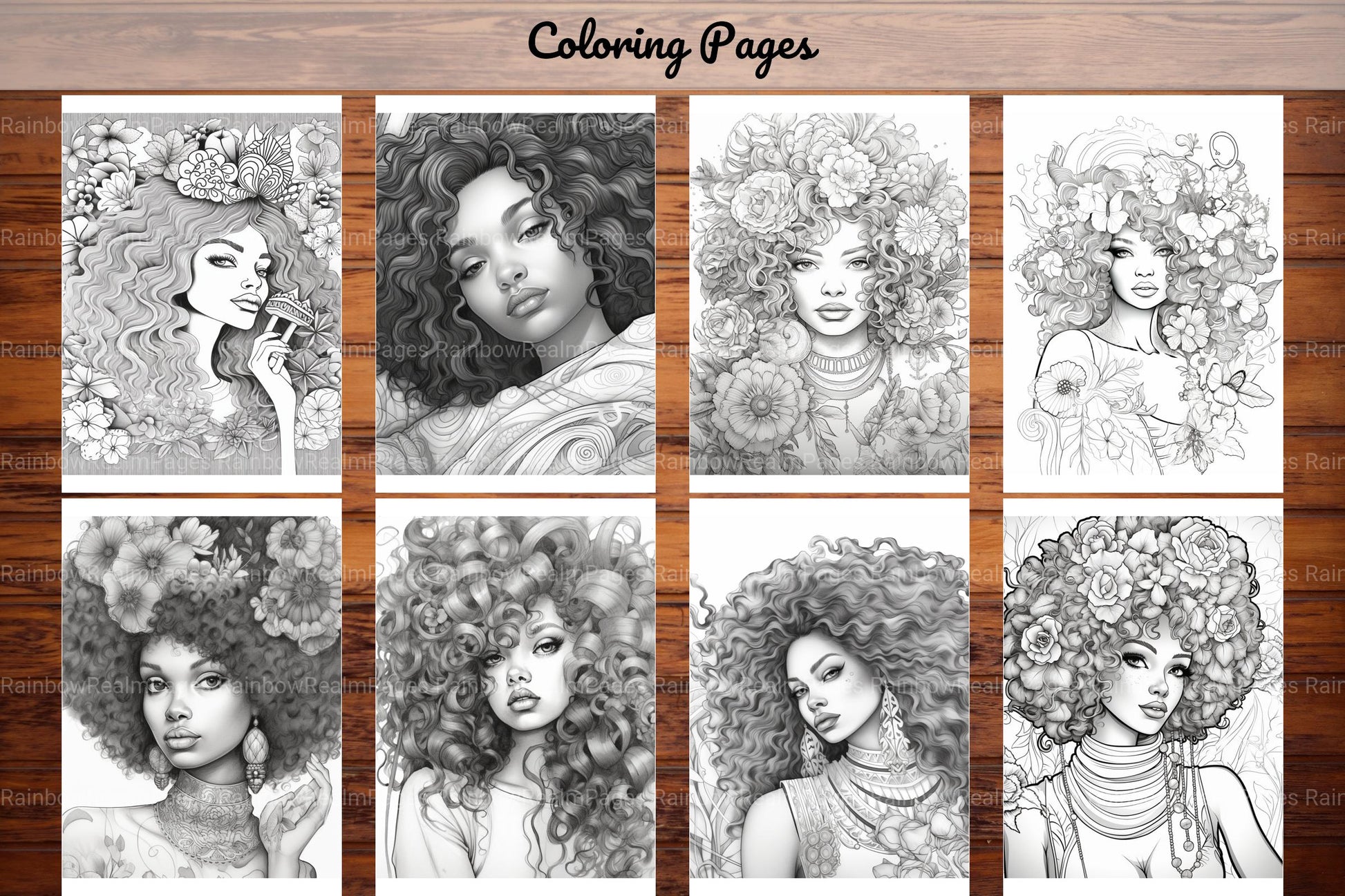 Black Girl Coloring Pages - CraftNest - Digital Crafting and Art