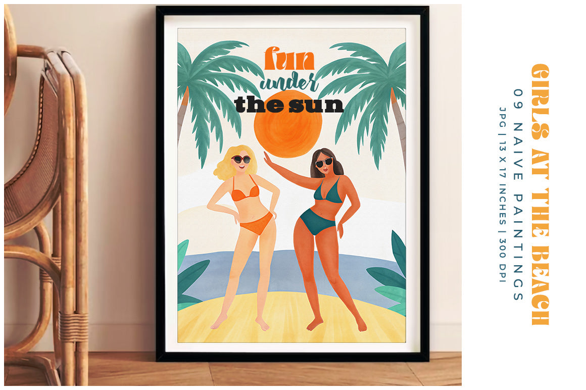 Girls at the Beach - Women