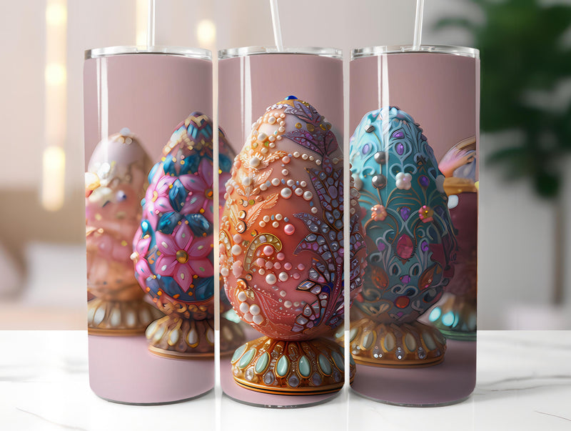 Glam Easter 4 Tumbler Wrap - CraftNest