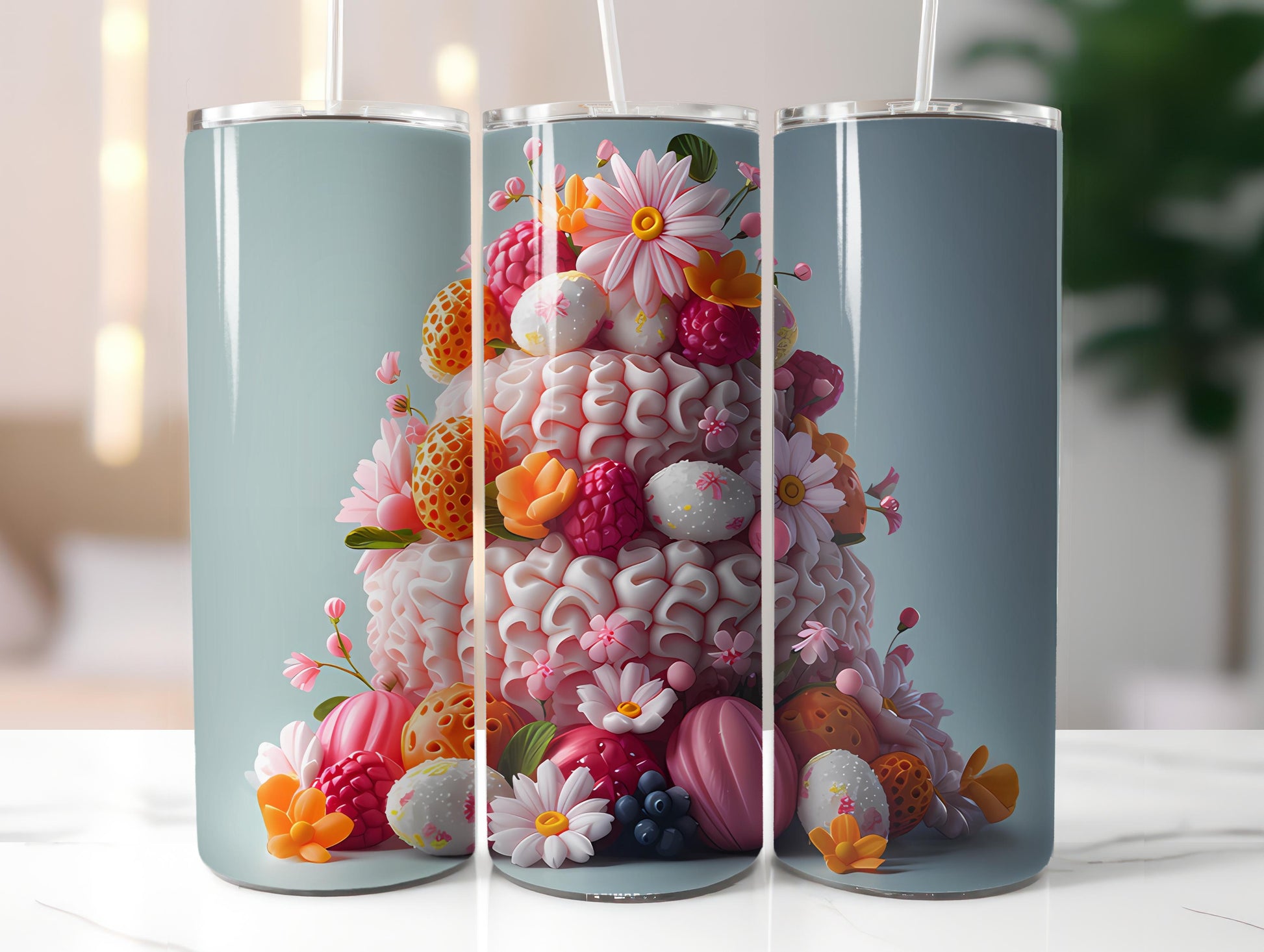 Glam Easter 2 Tumbler Wrap - CraftNest