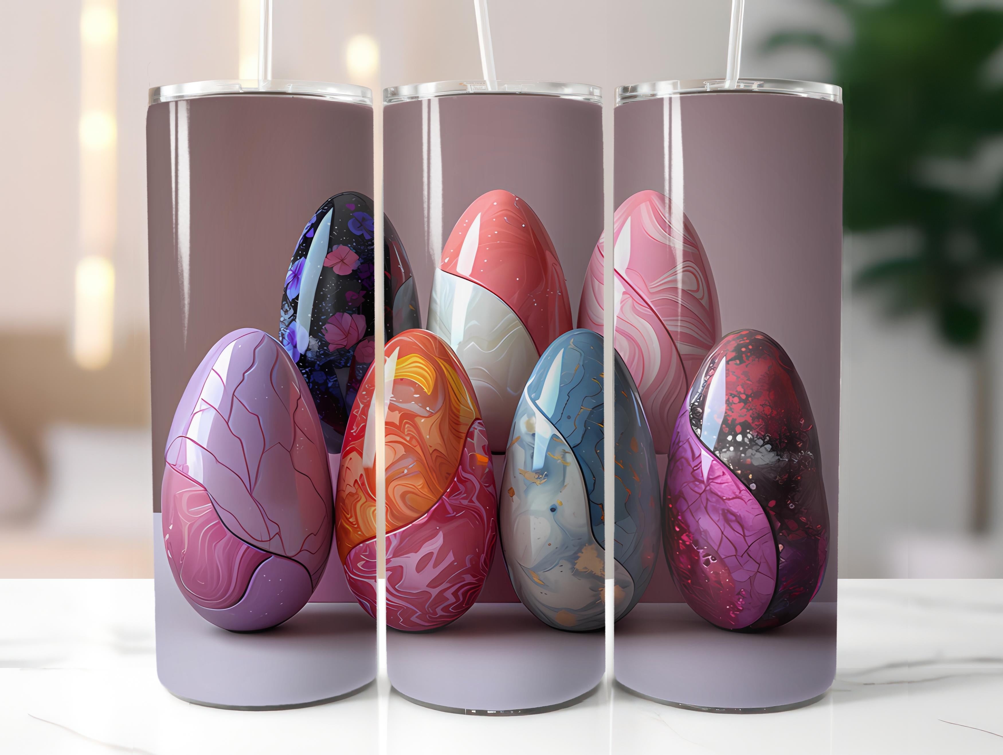 Glam Easter 4 Tumbler Wrap - CraftNest