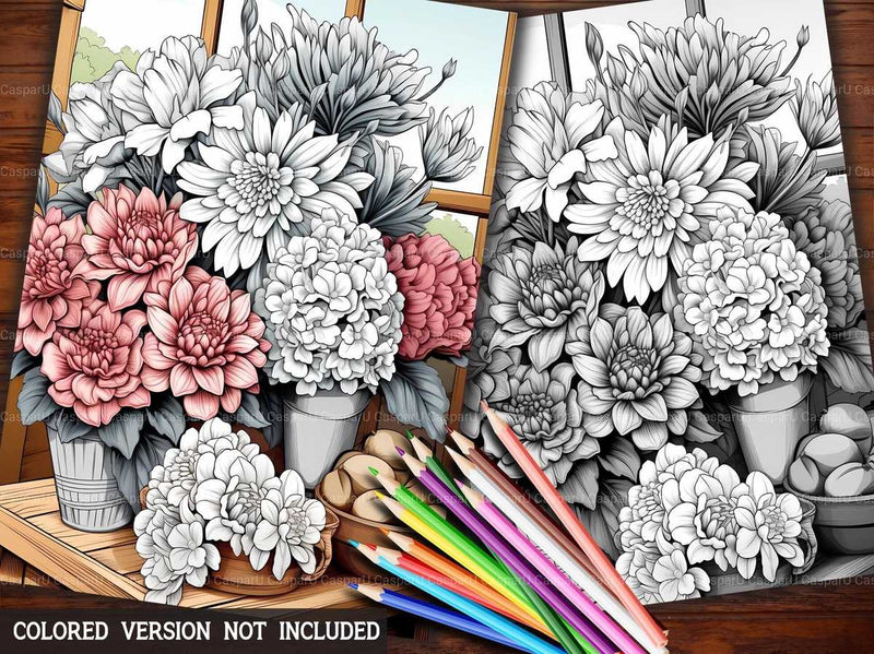 Glam Spring Coloring Books - CraftNest