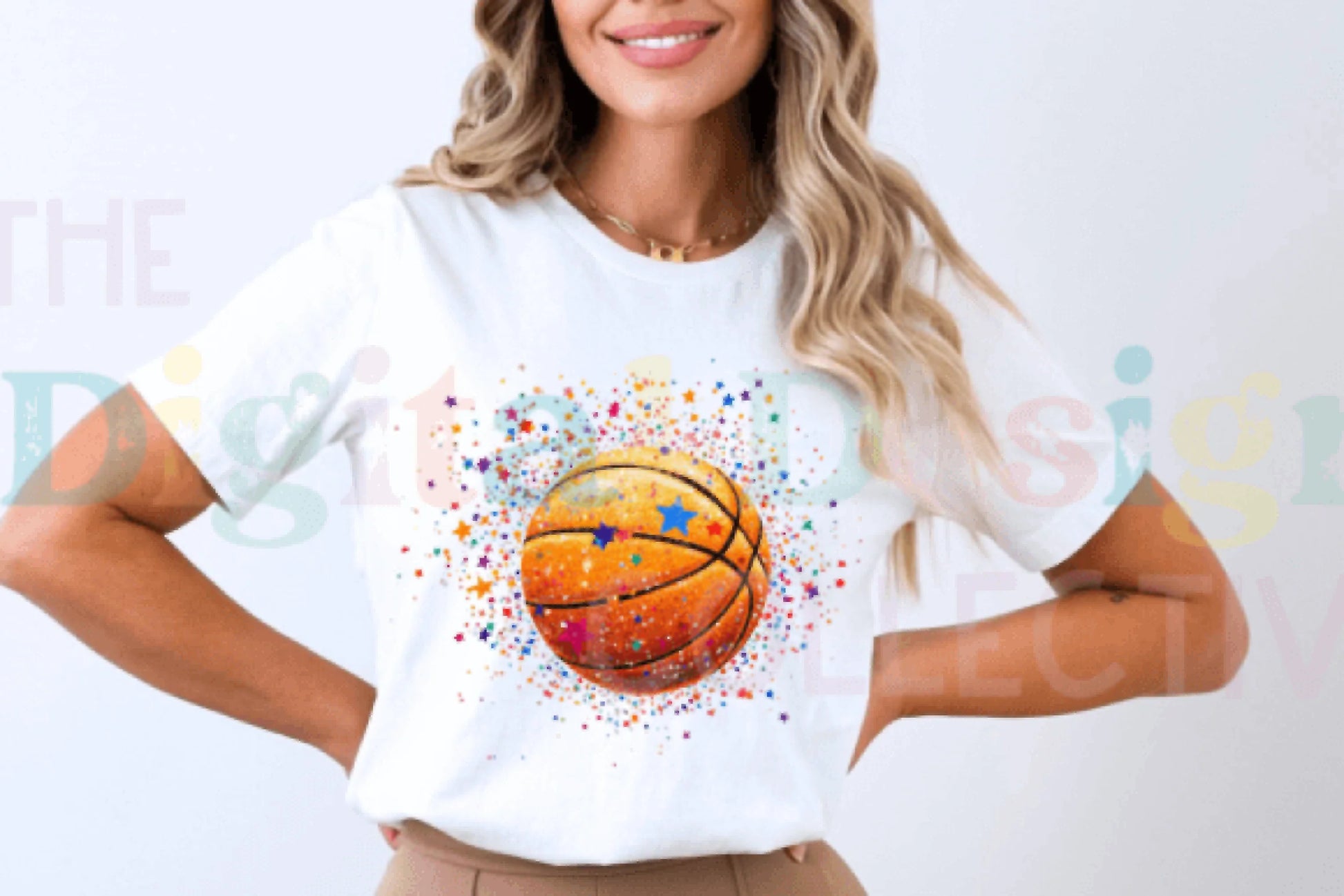 Glitter Basketball T-shirt Design Bundle - CraftNest - Digital Crafting and Art