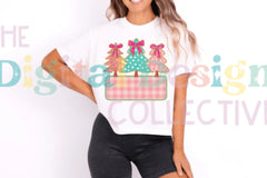 Glitter Coquette Christmas Tree Clipart Bundle - CraftNest - Digital Crafting and Art