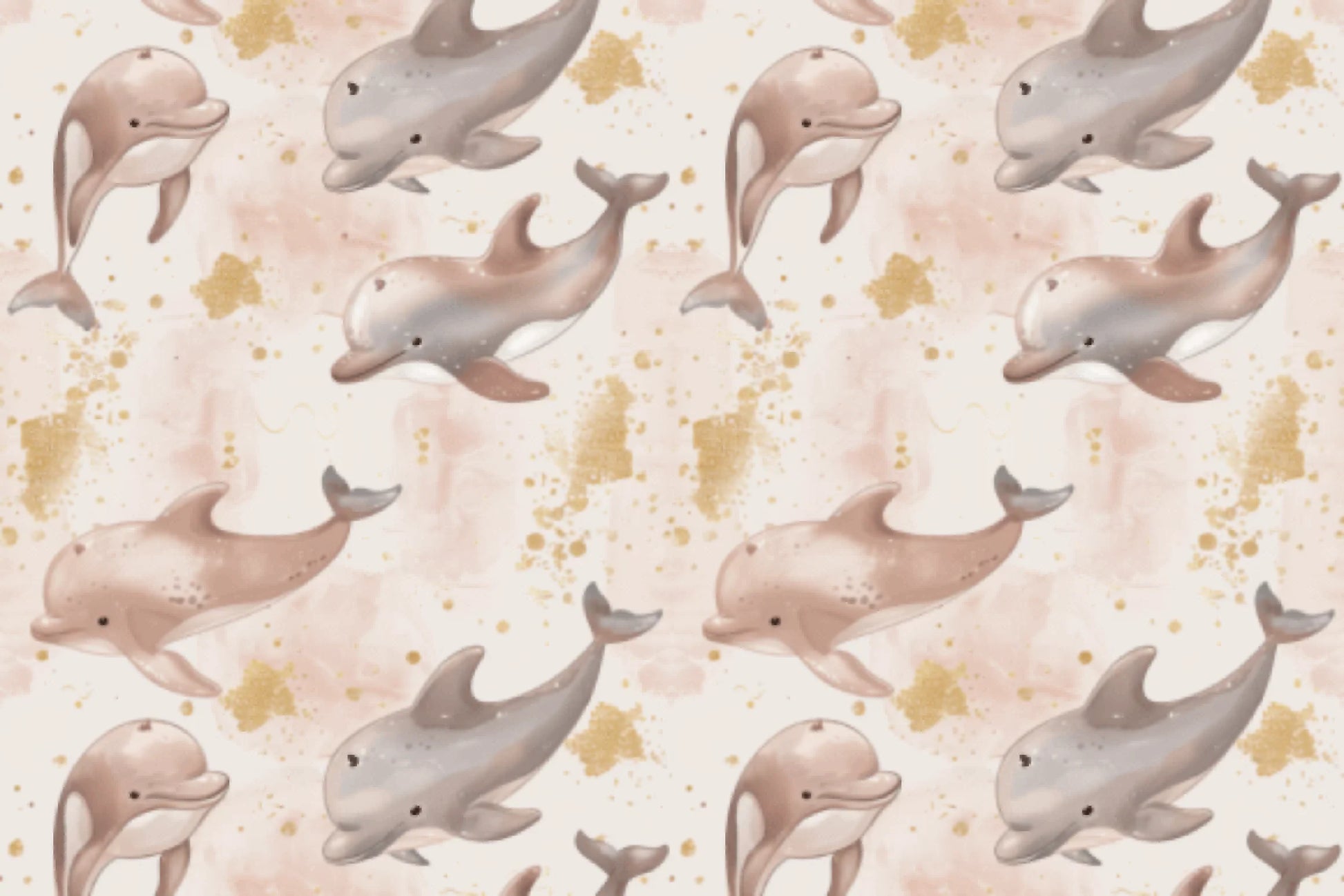 Glitter Sea Life Seamless Digital Paper - CraftNest - Digital Crafting and Art