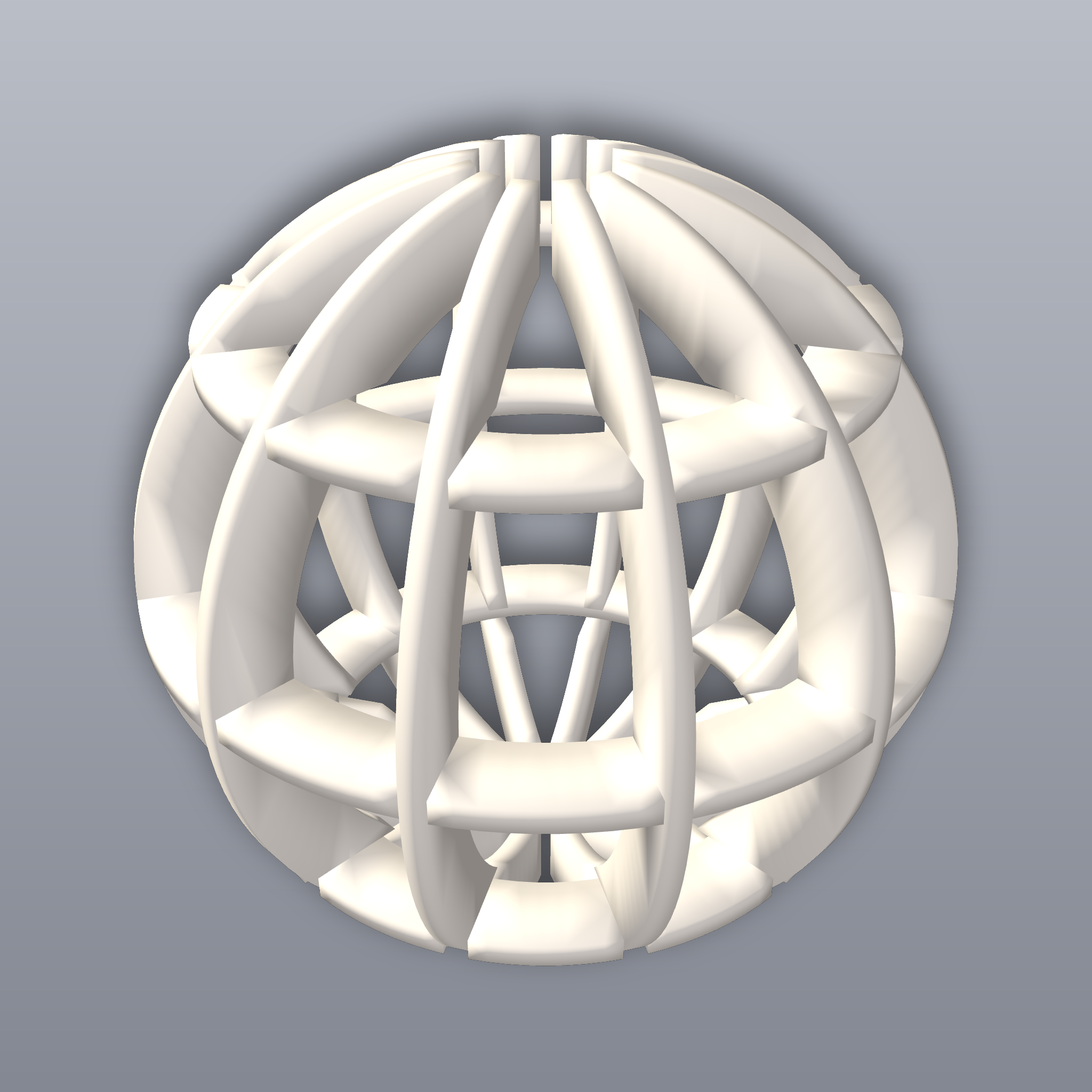 Globe 3D Print STL File