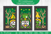 Gnome St. Patrick's Day 3D Layered Papercut SVG Bundle