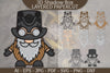 Gnome Steampunk Layered Papercut SVG Bundle