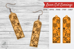 Gnome Laser Cut Earrings Clipart Bundle - CraftNest - Digital Crafting and Art