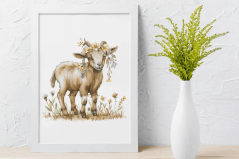 Goats Clipart Bundle - CraftNest - Digital Crafting and Art