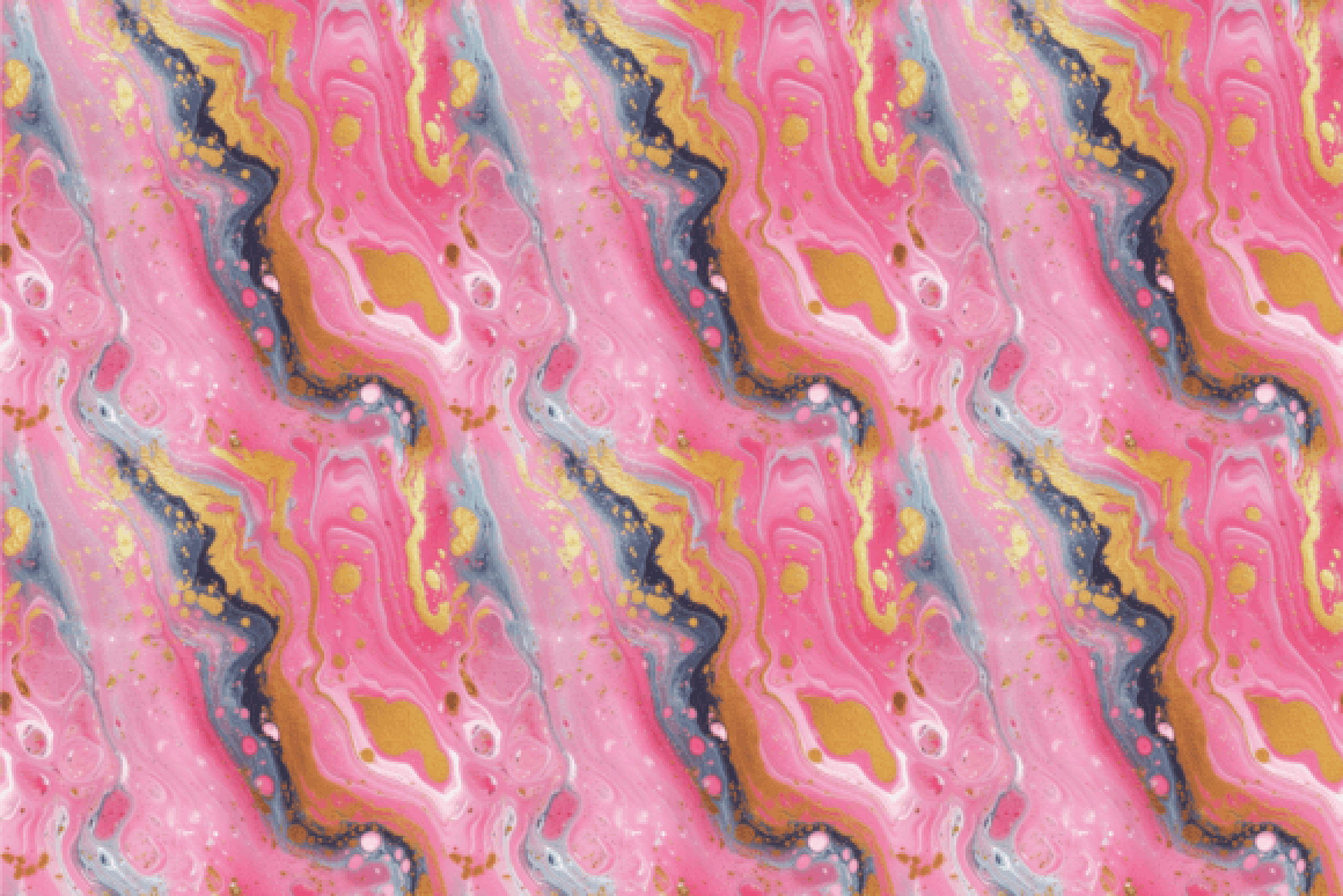 Gold Pink Marble Seamless Digital Paper