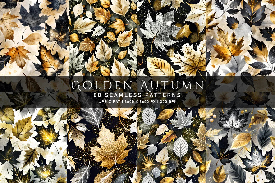 Golden Autumn - CraftNest - Digital Crafting and Art