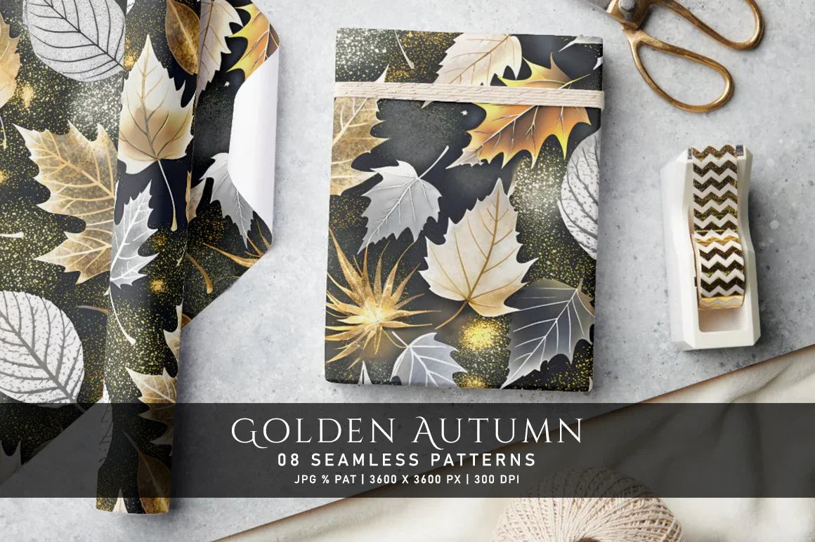 Golden Autumn - CraftNest - Digital Crafting and Art