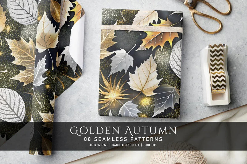Golden Autumn - CraftNest - Digital Crafting and Art