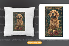 Golden Retriever Tarot Card Clipart Bundle - CraftNest - Digital Crafting and Art