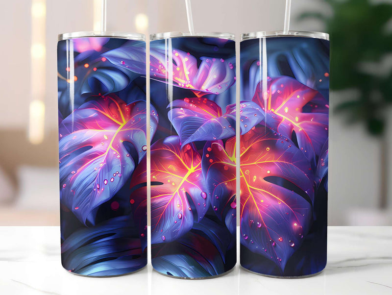 Golden Tropicals 2 Tumbler Wrap - CraftNest - Digital Crafting and Art