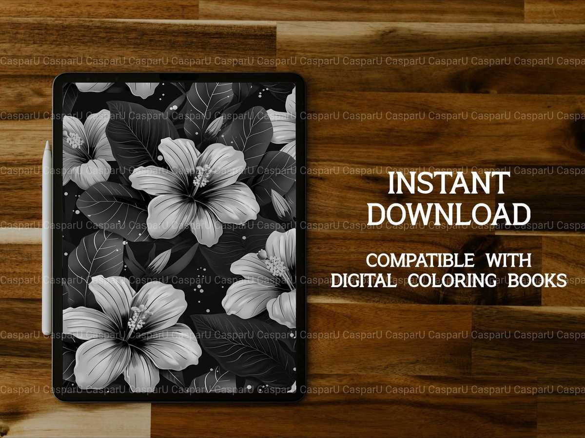 Golden Tropicals Coloring Books - CraftNest - Digital Crafting and Art