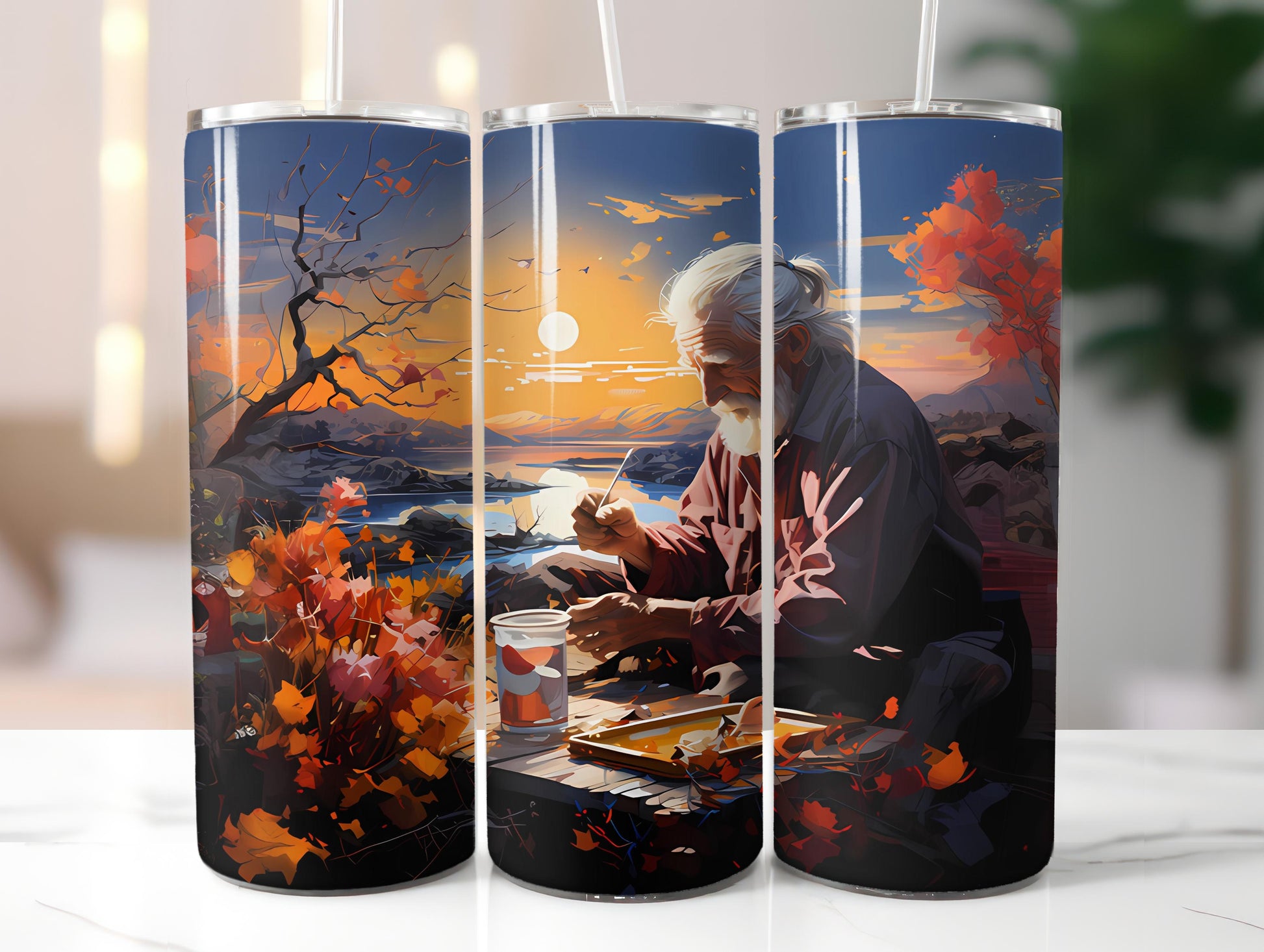 Golden Years Spring 4 Tumbler Wrap - CraftNest