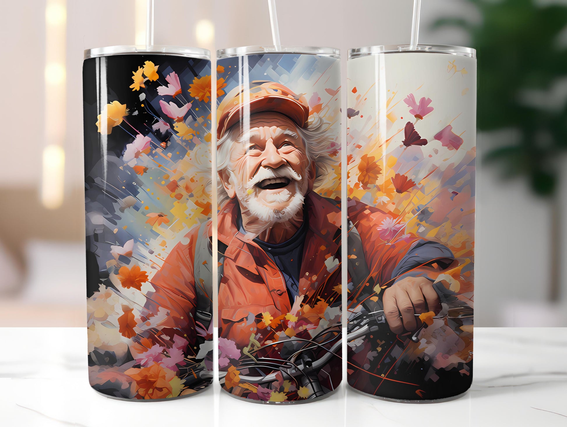 Golden Years Spring 1 Tumbler Wrap - CraftNest