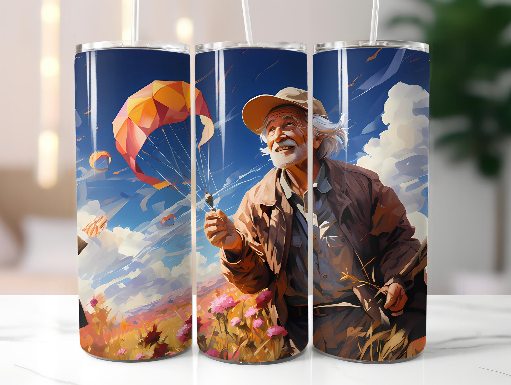 Golden Years Spring 7 Tumbler Wrap - CraftNest