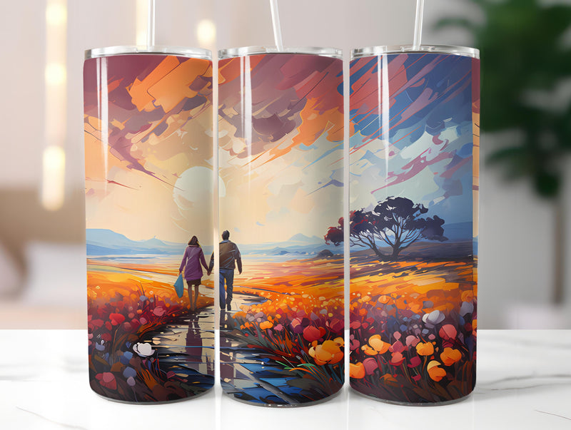 Golden Years Spring 4 Tumbler Wrap - CraftNest