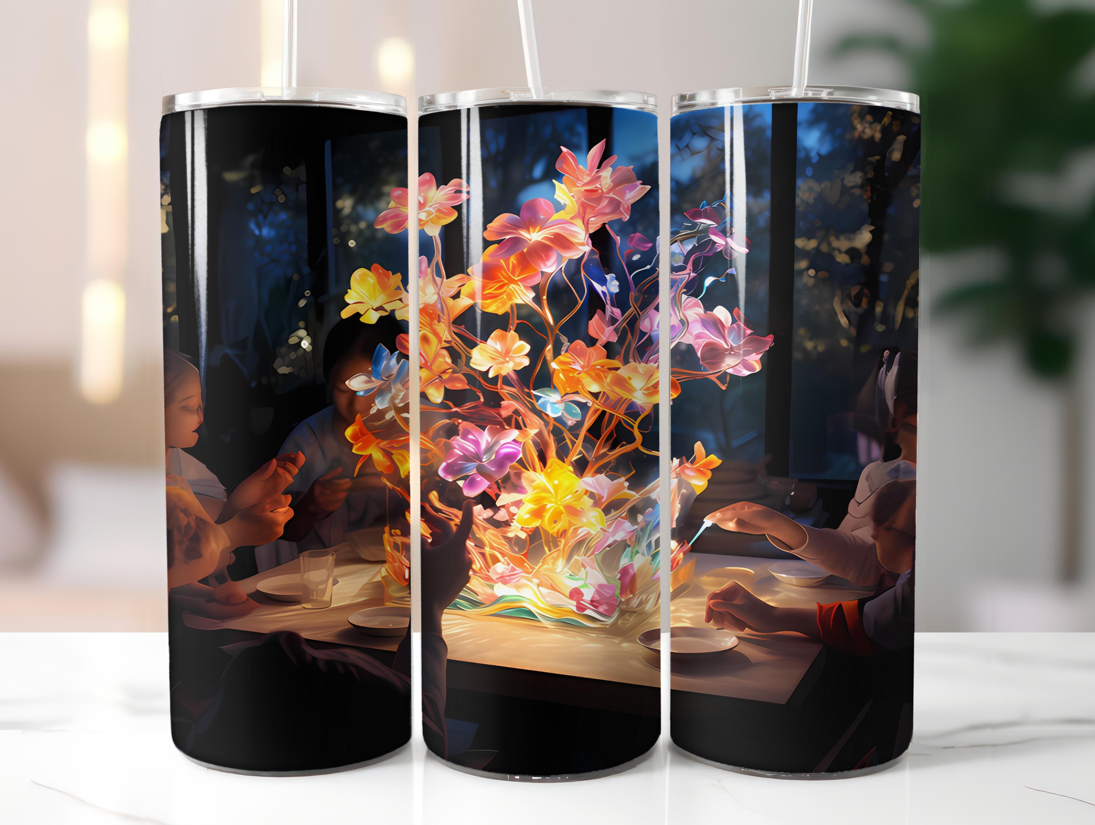 Golden Years Spring Tumbler Wrap - CraftNest