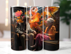 Golden Years Spring 1 Tumbler Wrap - CraftNest