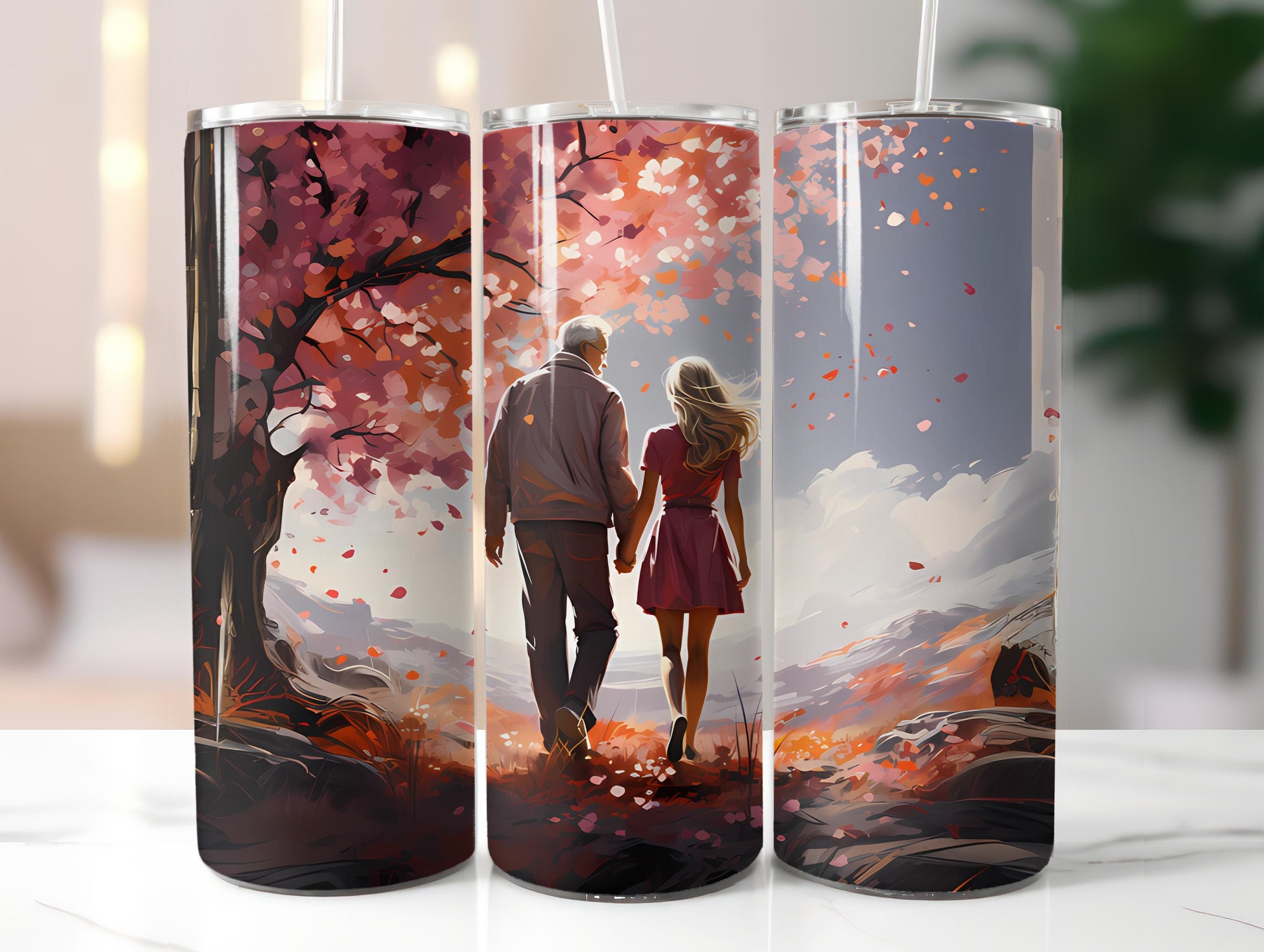 Golden Years Spring Tumbler Wrap - CraftNest