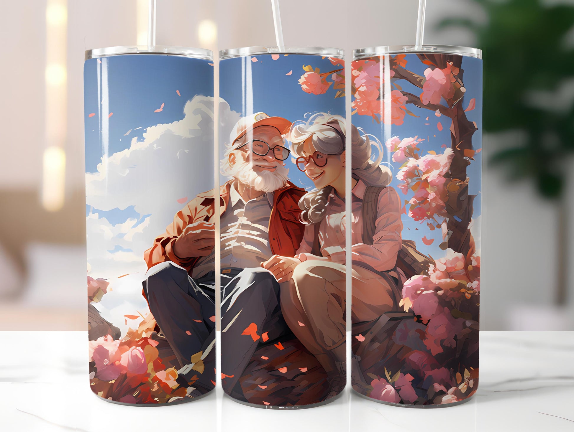 Golden Years Spring 1 Tumbler Wrap - CraftNest