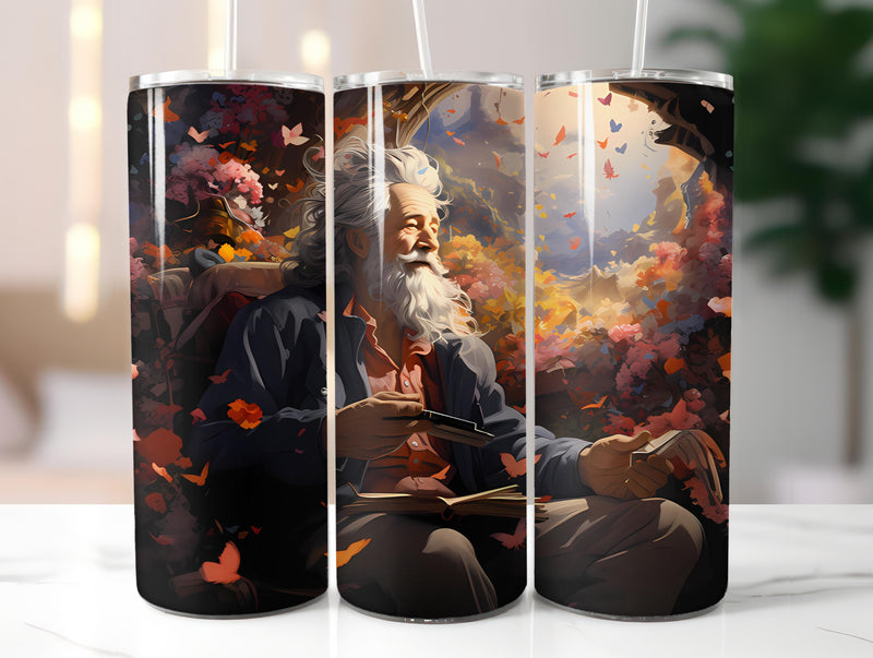 Golden Years Spring 4 Tumbler Wrap - CraftNest