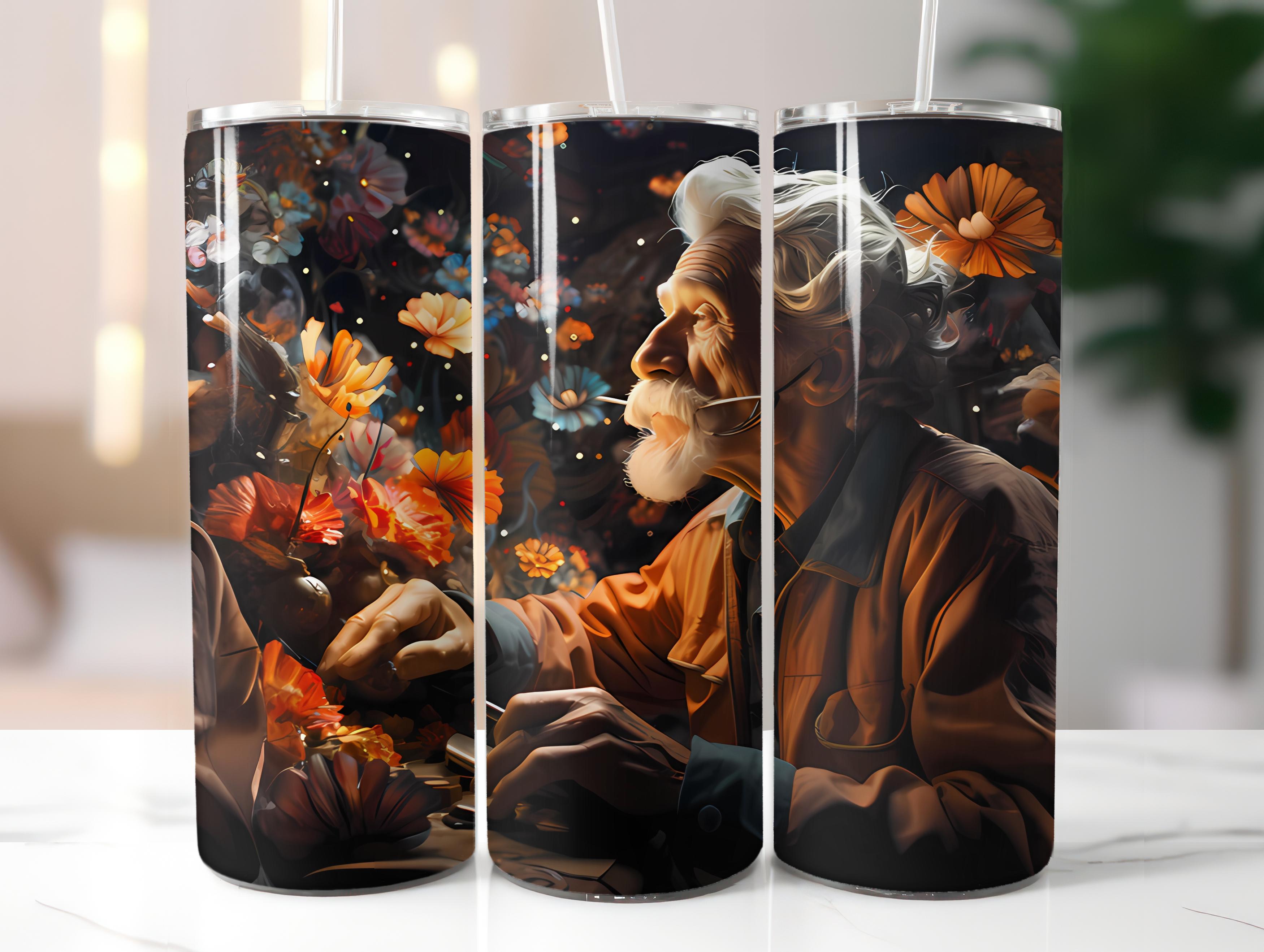 Golden Years Spring 6 Tumbler Wrap - CraftNest