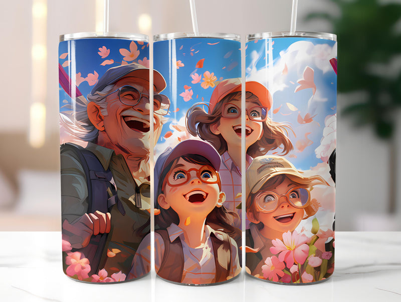 Golden Years Spring 7 Tumbler Wrap - CraftNest