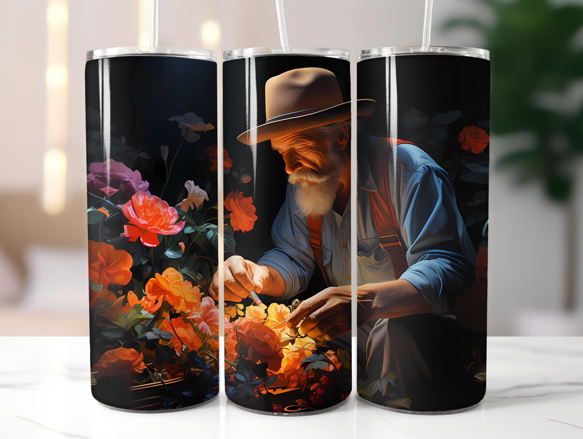 Golden Years Spring 1 Tumbler Wrap - CraftNest